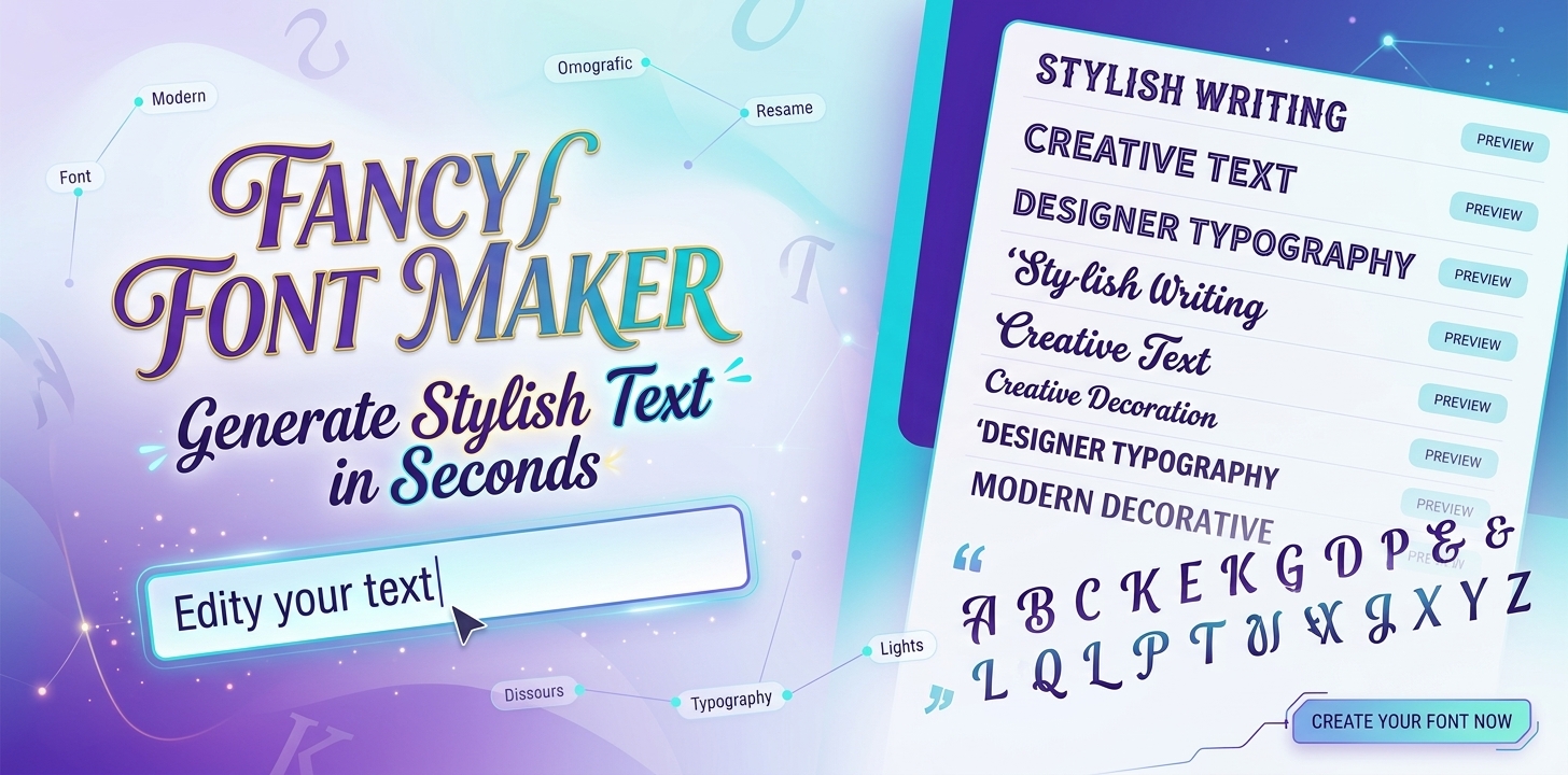 fancy fonts maker